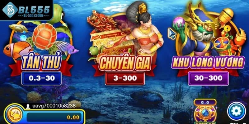 Cách chơi Dragon Fishing cơ bản tại nhà cái BL555